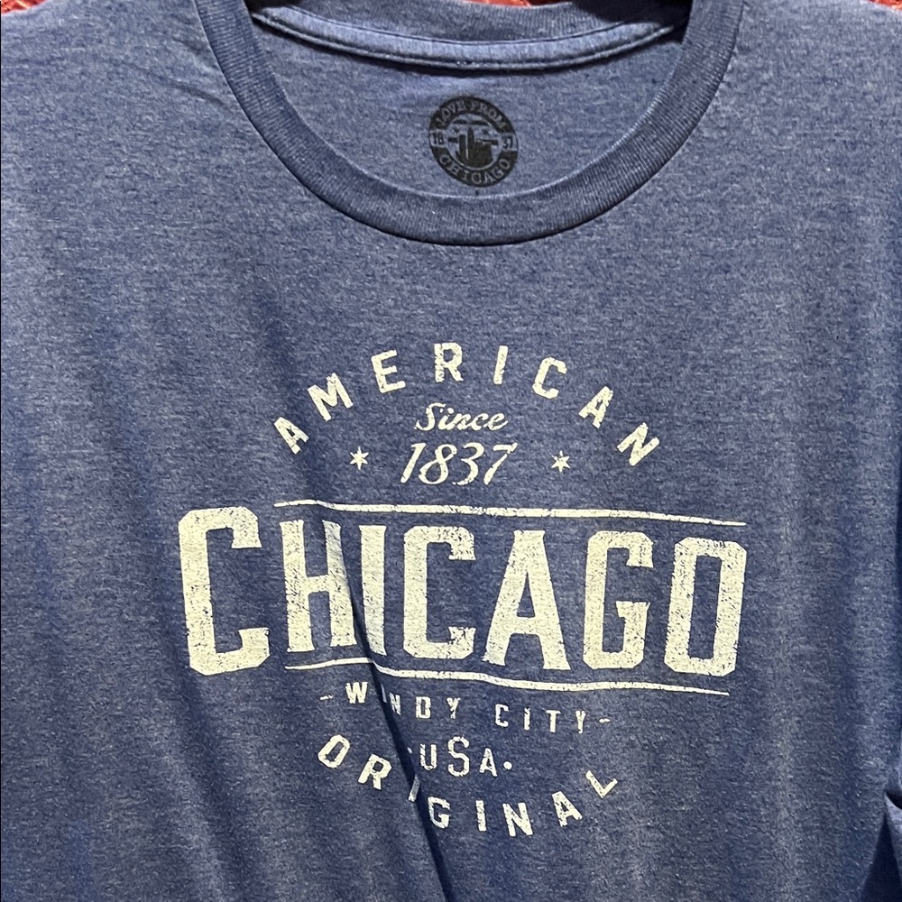 Blue Graphic Tees